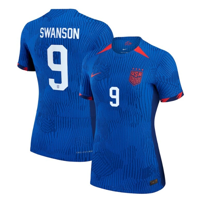 Mallory Swanson Jersey USWNT 2023 Away Royal 1 Mallory Swanson Jersey USWNT 2023 Away Royal
