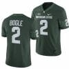 Michigan State Spartans Khris Bogle Jersey #2 College Football Green 2023 Game