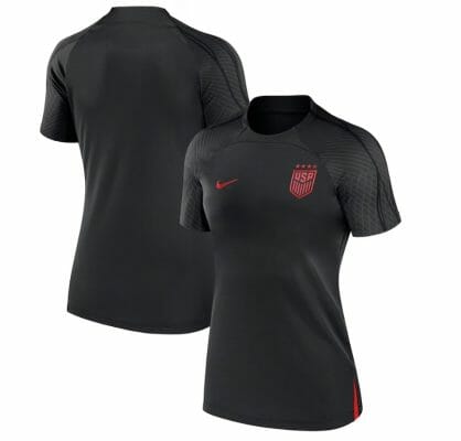 No Name Jersey USWNT Strike Training Top Black