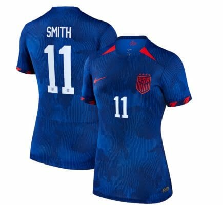 Sophia Smith Jersey USWNT 2023 Away Replica Royal 6 Sophia Smith Jersey USWNT 2023 Away Replica Royal