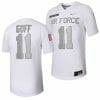 Air Force Falcons Camby Goff Jersey #11 Football Rivalry Legacy Series White