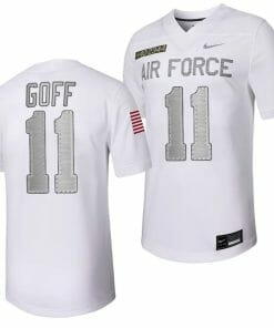 Air Force Falcons Camby Goff Jersey #11 Football Rivalry Legacy Series White