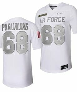Air Force Falcons Thor Paglialong Jersey #68 Football Rivalry Legacy Series White