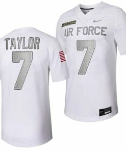 Air Force Falcons Trey Taylor Jersey #7 Football Rivalry Legacy Series White