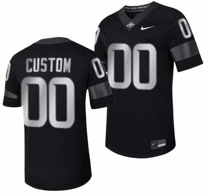 Custom Iowa State Cyclones Jersey Name and Number Alternate College Football Black