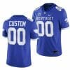 Custom Kentucky Wildcats Jersey Name and Number NCAA Football 2023 Game Home Blue