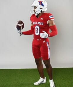 Custom Louisiana Tech Bulldogs Jersey Name and Number College Football Red