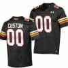 Custom Maryland Terrapins Jersey Name and Number Black College Football 2023