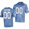 Custom North Carolina Jersey Name and Number College Football 2023 Replica Blue