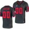 Custom TCU Horned Frogs Jersey Name and Number Alternate College Football Grey Replica