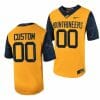 Custom West Virginia Jersey Name and Number Football Game Country Roads Gold 6 Custom West Virginia Jersey Name and Number Football Game Country Roads Gold