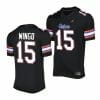 Florida Gators Derek Wingo Jersey #15 Alternate Game Black 2023 Salute To Service Uniform 6 Florida Gators Derek Wingo Jersey #15 Alternate Game Black 2023 Salute To Service Uniform