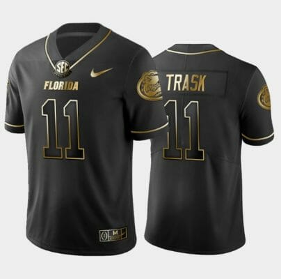 Florida Gators Kyle Trask Jersey Black 2019 Golden Edition Limited College Football