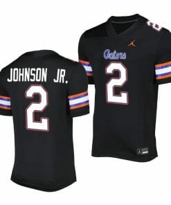Florida Gators Montrell Johnson Jr. Jersey #2 Alternate Game Black 2023 Salute To Service Uniform