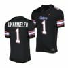Florida Gators Princely Umanmielen Jersey #1 Alternate Game Black 2023 Salute To Service Uniform