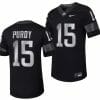 Iowa State Cyclones Brock Purdy Jersey Alternate College Football Black #15