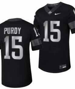 Iowa State Cyclones Brock Purdy Jersey Alternate College Football Black #15