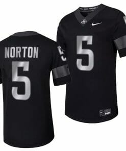 Iowa State Cyclones Cartevious Norton Jersey Alternate College Football Black #5