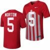 Iowa State Cyclones Cartevious Norton Jersey Throwback College Football Game Cardinal #5
