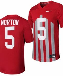 Iowa State Cyclones Cartevious Norton Jersey Throwback College Football Game Cardinal #5