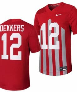 Iowa State Cyclones Hunter Dekkers Jersey Throwback College Football Game Cardinal #12