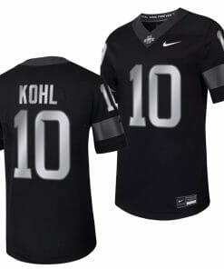 Iowa State Cyclones JJ Kohl Jersey Alternate College Football Black #10