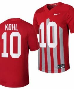 Iowa State Cyclones JJ Kohl Jersey Throwback College Football Game Cardinal #10