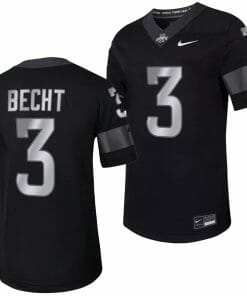 Iowa State Cyclones Rocco Becht Jersey Alternate College Football Black #3