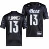 Louisville Cardinals Jack Plummer Jersey #13 College Football 2023 Premier Black