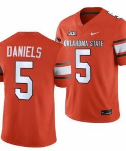 Oklahoma State Cowboys Kendal Daniels Jersey #5 College Football 2023 Game Orange