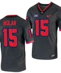 TCU Horned Frogs Chance Nolan Jersey Alternate College Football Grey Replica #15