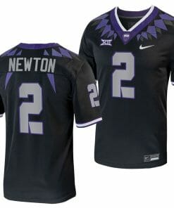 TCU Horned Frogs Josh Newton Jersey Alternate College Football Black Replica #2