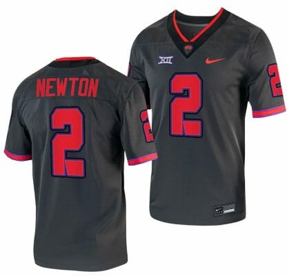 TCU Horned Frogs Josh Newton Jersey Alternate College Football Grey Replica #2