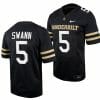 Vanderbilt Commodores AJ Swann Jersey Home College Football Black #5