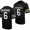 Vanderbilt Commodores Jayden McGowan Jersey Home College Football Black #6