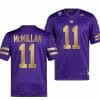 Washington Huskies Jalen McMillan Jersey #11 College Football Premier Purple