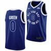 Xavier Musketeers Trey Green Jersey Basketball #0 All For One Blue