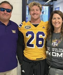 Custom Tennessee Tech golden eagle Jersey