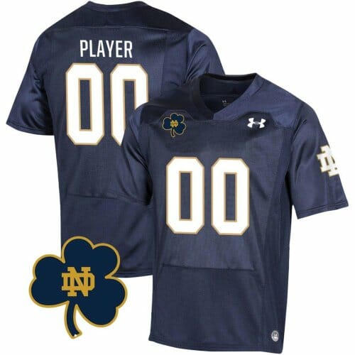 Custom Notre Dame Fighting Irish Jersey Name and Number College Football Johnny Lujack Patch 1 Custom Notre Dame Fighting Irish Jersey Name and Number College Football Johnny Lujack Patch