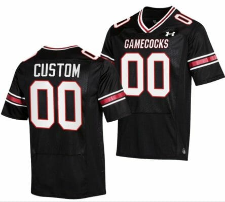 Custom South Carolina Gamecocks Jersey Name and Number Football Stitched Black