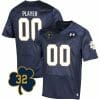 Custom Notre Dame Fighting Irish Jersey Name and Number College Football Johnny Lujack Patch 32 Navy 6 Custom Notre Dame Fighting Irish Jersey Name and Number College Football Johnny Lujack Patch 32 Navy