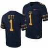 Cal Bears NIL Jaydn Ott Jersey #1 College Football Game 2023 Black 7 Cal Bears NIL Jaydn Ott Jersey #1 College Football Game 2023 Black
