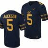 Cal Bears NIL Sam Jackson Jersey #5 College Football Game 2023 Black 7 Cal Bears NIL Sam Jackson Jersey #5 College Football Game 2023 Black