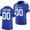 Custom Kentucky Wildcats Jersey Name and Number College Football Game 2023 Blue