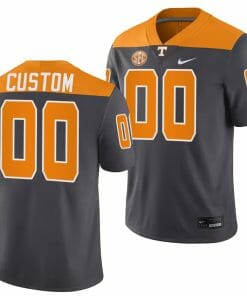 Custom Tennessee Volunteers Jersey Name and Number 2023 Artful Dodger Smokey Grey Alternate Football