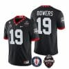 Georgia Bulldogs Brock Bowers Jersey #19 - Back To Back National Champions College Football Black