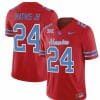 Houston Cougars Oilers Tony Mathis Jr Jersey #24 Inspired Vapor College Football 2023 All Stitched Red