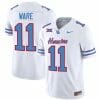 Houston Cougars Oilers Andre Ware Jersey #11 Inspired Vapor College Football 2023 All Stitched White
