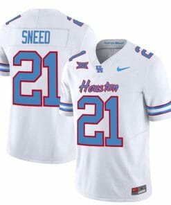 Houston Cougars Oilers Stacy Sneed Jersey #21 Inspired Vapor College Football 2023 All Stitched White