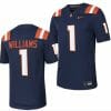 Illinois Fighting Illini Isaiah Williams Jersey #1 College Football Stitched Navy 2023